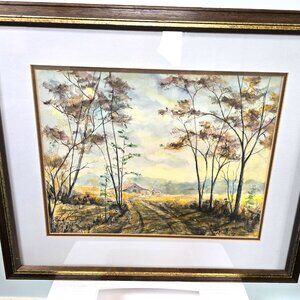 Country Road Painting Original Art